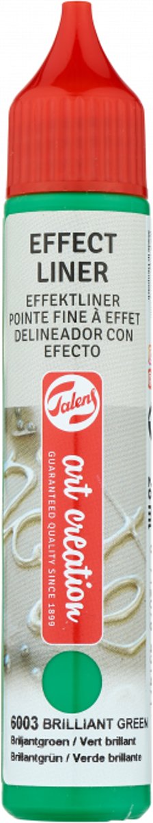 Talens Effect Liner/Dot Stift Brilliant Green 28ml | 6003